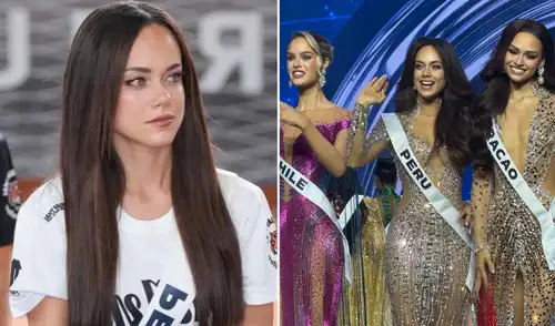 Miss Universo 2025 con Karla Bacigalupo