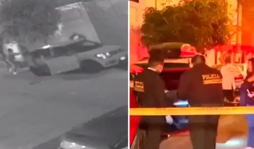 La víctima intentó escapar, pero fue alcanzado por dos balas en Surco.