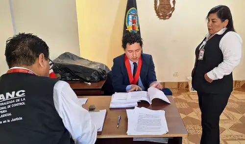 Estas acciones incluyeron el control de asistencia del personal, la verificación de expedientes y el monitoreo de plazos procesales. Fuente: Difusión.