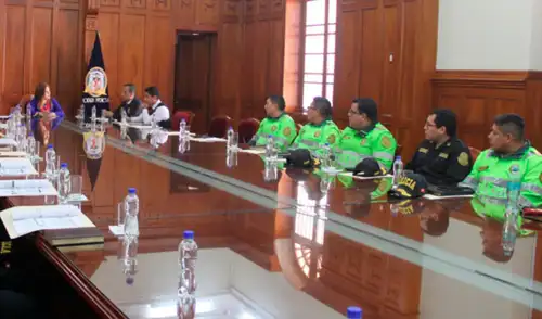 Se acordó realizar una nueva reunión para unificar criterios sobre protocolos de actuación en delitos flagrantes. Fuente: Difusión.