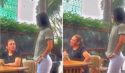 La joven intentó sorprender a su madre tras vivir en Estados Unidos, pero esta no logró reconocerla. La joven intentó sorprender a su madre tras vivir en Estados Unidos, pero esta no logró reconocerla.