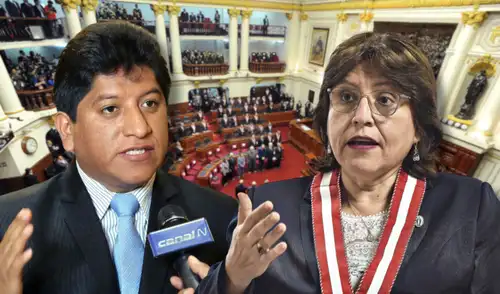 Pleno del Congreso debatirá el 3 de diciembre el inhabilitación de Delia Espinoza. Foto: composición LR Delia Espinoza