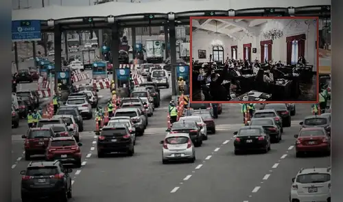Rutas de Lima no se da abasto tras suspensión de peajes. Rutas de Lima no se da abasto tras suspensión de peajes.