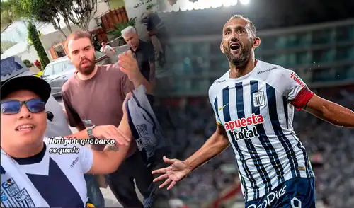 Ibai Llanos se sumó al pedido de la hinchada de Alianza Lima para que Hernán Barcos permanezca en el club.