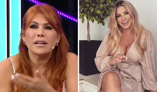 Sofía Franco le restó importancia a las declaraciones de Magaly Medina. Foto / Composición: LR Sofía Franco le restó importancia a las declaraciones de Magaly Medina. Foto / Composición: LR