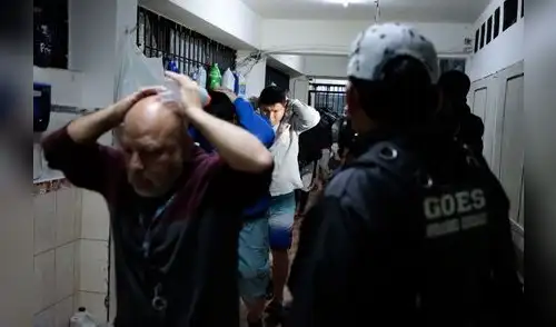 Adultos mayores también experimentan las requisas en las cárceles. Foto: Inpe