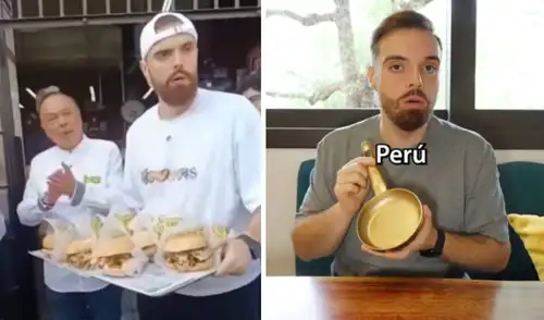 Perú venció a Venezuela en la gran final del Mundial de Desayunos de Ibai Llanos. Foto: composiciónLR/Instagram/ibaillanos Ibai Llanos confirma que ya entregó la Sartén de Oro del Mundial de Desayunos durante su visita al Perú: “Se lo di a una persona especial”