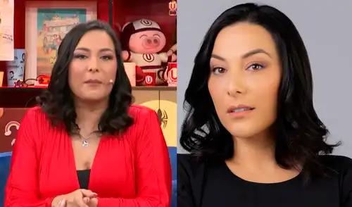 Natalia Salas se presentó en el programa 'Habla chino', conducido por Aldo Miyashiro.