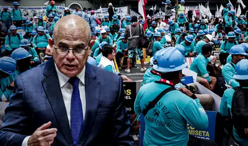 El premier Álvarez cuestionó la disposición que autoriza una reincorporación de los mineros que fueron excluidos del proceso de formalización minera. Foto: composición LR/PCM/SebastiánBlanco El premier Álvarez cuestionó la disposición que autoriza una reincorporación de los mineros que fueron excluidos del proceso de formalización minera. Foto: composición LR/PCM/SebastiánBlanco