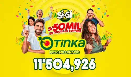 Resultados de La Tinka, hoy domingo 30 de noviembre