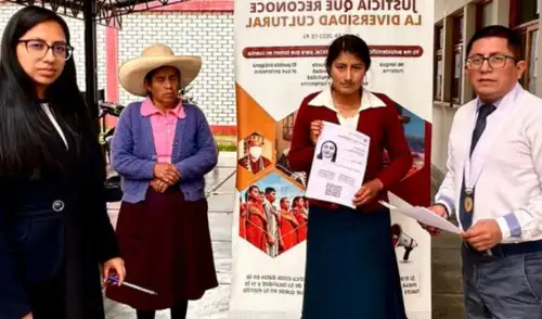 Con esta iniciativa, más de dos mil familias se han beneficiado, acortando brechas entre ciudadanos y justicia. Fuente: Difusión.