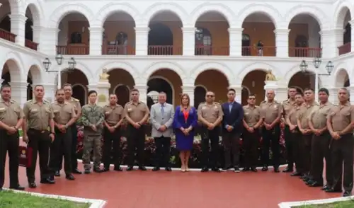 La visita académica incluyó un recorrido por la historia de la primera Corte del Perú republicano y los procesos judiciales en la región. Fuente: Difusión.