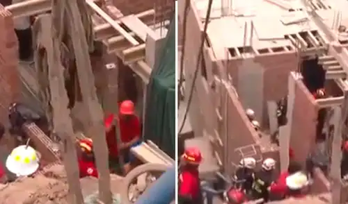 El obrero no contaba con implementos de seguridad al momento del incidente El obrero no contaba con implementos de seguridad al momento del incidente