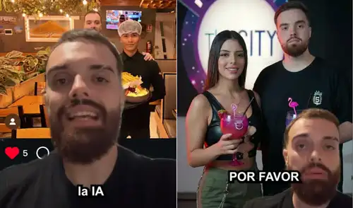 Ibai Llanos publicó un video en TikTok para desmentir las fotos creadas con IA en las que aparece.