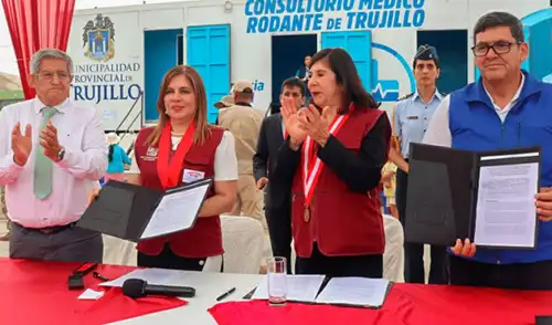 Uno de los convenios incluye un programa de lengua de señas peruanas para jueces y personal judicial. Fuente: Difusión. Uno de los convenios incluye un programa de lengua de señas peruanas para jueces y personal judicial. Fuente: Difusión.