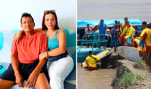 Hija clama por ayuda para encontrar a su padre desaparecido en la tragedia del puerto de Iparia.