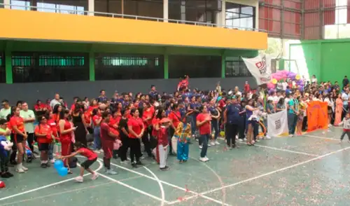 La familia judicial de Trujillo celebró su camaradería durante el campeonato deportivo. Fuente: Difusión.