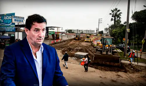 Via Expresa fue inaugurada de manera inconclusa en septiembre de este año por Rafael Lopez Aliaga