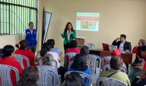 Se firmará un convenio para implementar el "Botón de Pánico", que mejorará la atención a víctimas de violencia. Fuente: Difusión.