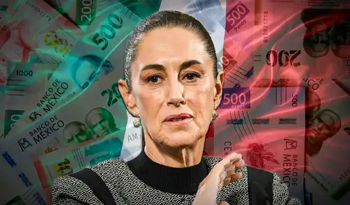 La presidenta de México, Claudia Sheinbaum, anunció que el acuerdo de aumento salarial se llegó con sindicatos y empresarios del país. La presidenta de México, Claudia Sheinbaum, anunció que el acuerdo de aumento salarial se llegó con sindicatos y empresarios del país.