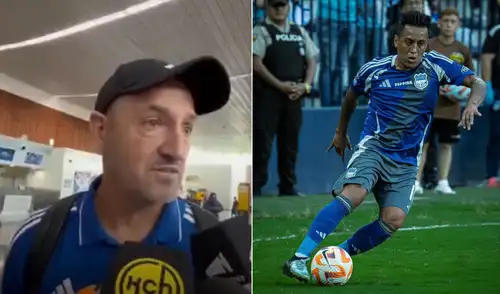 El técnico argentino explicó las razones del por qué Christian Cueva quiso rescindir su contrato con el Emelec.