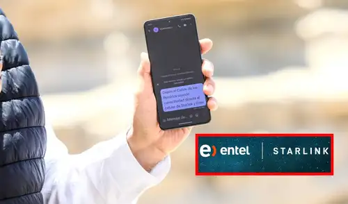 Durante la etapa inicial, los usuarios podrán enviar y recibir mensajes de texto a través del servicio Direct To Cell. Foto: composición LR/Entel