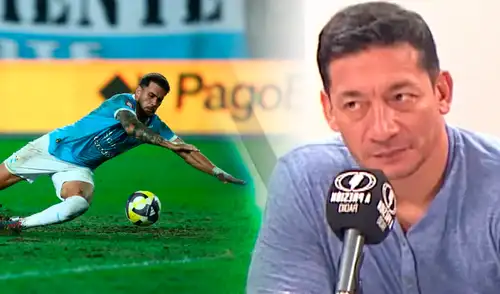 Felipe Vizeu llegó a Sporting Cristal a mediados del 2025. Foto: composición LR/Giancarlo Ávila/A Presión Carlos Galván no perdonó a Felipe Vizeu por caerse y fallar gol ante Alianza Lima