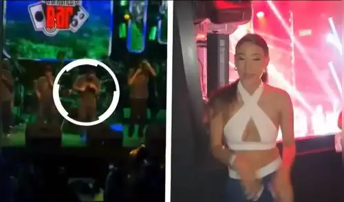 Samahara Lobatón reaparece en discoteca durante show de Bryan Torres.