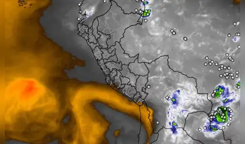 La Depresión Aislada en Niveles Altos (DANA) "Qori" mantiene en alerta las regiones andinas del Perú.
