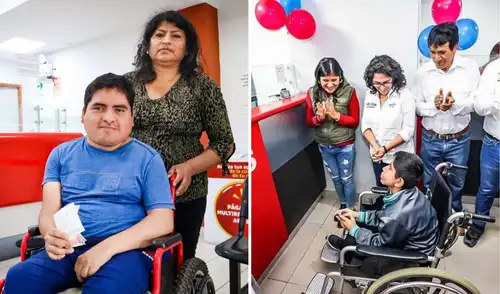 Programa Contigo inició el pago de la pensión no contributiva de S/300 a través del Banco de la Nación