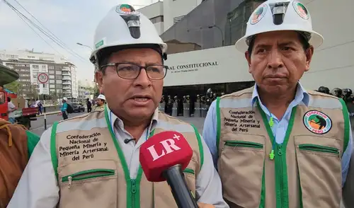 Máximo Franco Bequer y Magno Palomino cuestionaron la falta de voluntad políticas del gobierno y del Congreso para atender sus demandas. Foto: La República