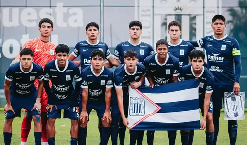 Alianza Lima sub-17 es dirigido por Diego Ortiz. Foto: Facebook/Alianza Lima Alianza Lima aplastó 9-1 a Universitario en final del Torneo Federación 2025