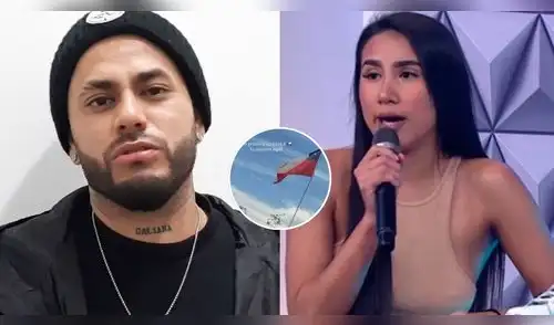 Bryan Torres abandona el país en medio de disputa con Samahara Lobatón tras tildarlo de 'infiel': “Ya estamos aquí”