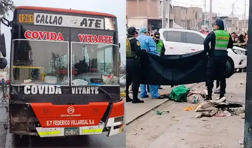 Joven muere tras ser atropellada por bus