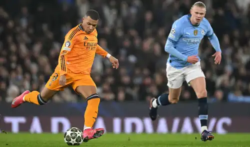 Real Madrid y Manchester City jugaron entre sí por Champions League en febrero de este año. Foto: AFP Real Madrid y Manchester City jugaron entre sí por Champions League en febrero de este año. Foto: AFP