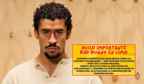 Bad Bunny se presentará el próximo mes en el Estadio Nacional. Bad Bunny se presentará el próximo mes en el Estadio Nacional.