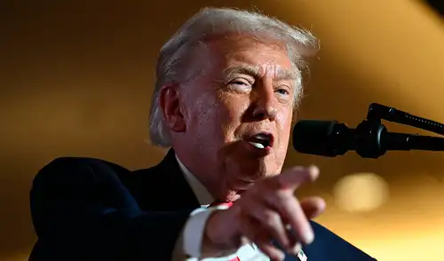 Donald Trump advierte ataques en el Caribe. Foto: AFP Donald Trump advierte ataques en el Caribe.