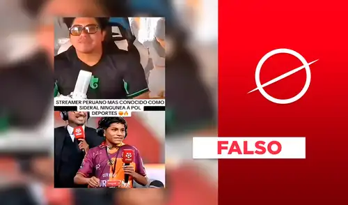 Es falso que el streamer Sideral se burló o ninguneó a Pol Deportes: los videos fueron editados y sacados de contexto Es falso que el streamer Sideral se burló o ninguneó a Pol Deportes: los videos fueron editados y sacados de contexto