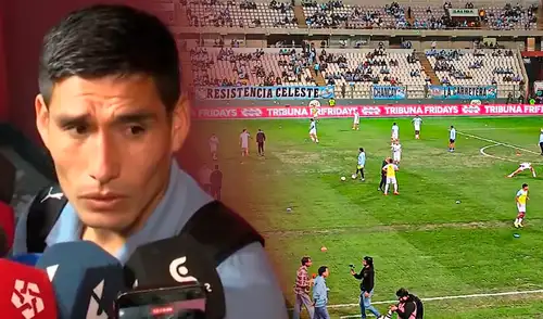 Irven Ávila es uno de los referentes y capitanes de Sporting Cristal. Foto: DSports/Hablemos Cristal Irven Ávila indignado por desastrozao estado del Estadio Nacional en el Cristal vs Cusco FC