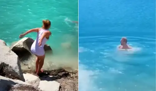 Turistas ingresan a las lagunas protegidas del Parque Nacional de Huascarán.