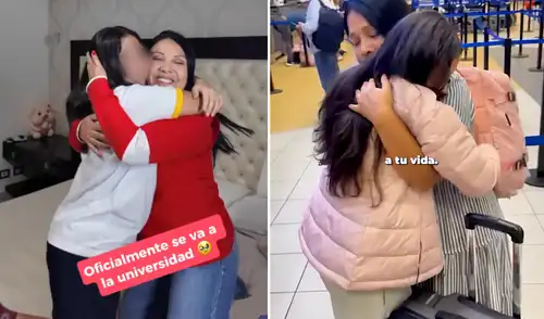 Tula Rodríguez y su hija protagonizan emotivo momento. Foto: composición LR/difusión Tula Rodríguez y su hija