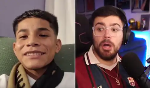 El joven conversó en vivo con el streamer argentino en la plataforma Kick.