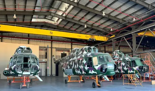 Inoperativos. Según el contrato, los helicópteros deberían haber estado completamente reparados en diciembre de 2024. Foto: La República
