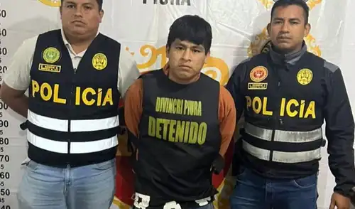 Principal sospechoso fue aprehendido el último 4 de diciembre. Foto: PNP.