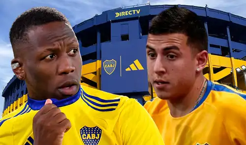 Nazareno Solís dejará de ser jugador de Boca Juniors desde el 1 de enero del 2026. Foto: composición LR/AFP Nazareno Solís dejará de ser jugador de Boca Juniors desde el 1 de enero del 2026