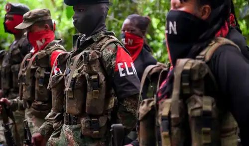 El Frente de Guerra Urbano del ELN anunció que se suma al paro armado en Colombia. El Frente de Guerra Urbano del ELN anunció que se suma al paro armado en Colombia.