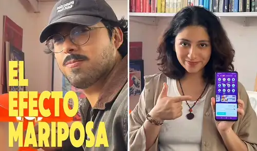 La pareja menciona que cada acción provoca cambios en el futuro de cada persona. La pareja menciona que cada acción provoca cambios en el futuro de cada persona.