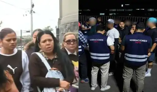 Decenas de familias enfrentan incertidumbre tras un megaoperativo migratorio en Lima y Callao, que dejó cientos de extranjeros detenidos. No hay información clara sobre su situación legal. Decenas de familias enfrentan incertidumbre tras un megaoperativo migratorio en Lima y Callao, que dejó cientos de extranjeros detenidos. No hay información clara sobre su situación legal.