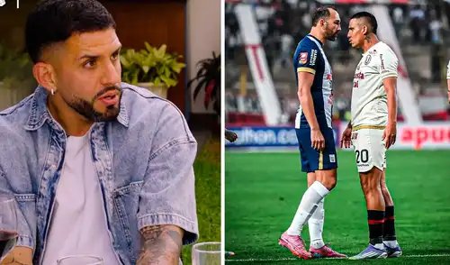 Matias Di Benedetto recordó las palabras de Hernán Barcos sobre Alex Valera. Foto: composición LR/Hazme el Aguante/difusión
