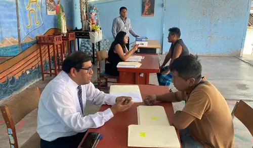 Un total de 100 internos se beneficiaron de esta gestión, facilitando así el acceso a documentos esenciales. Fuente: Difusión.